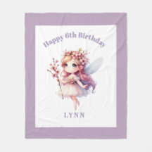 Fada Floral Caprichosa Personalizada