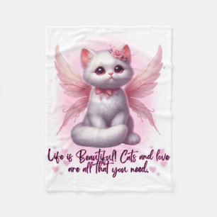 Cobertor De Velo Fada Whiskers of Love