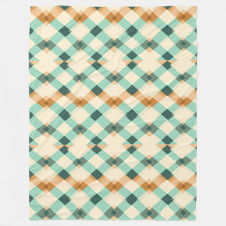 Cobertor De Velo Faixa laranja, verde e azul