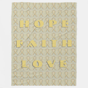 Cobertor De Velo Faixas de anjo de fita de sensibilização para as C