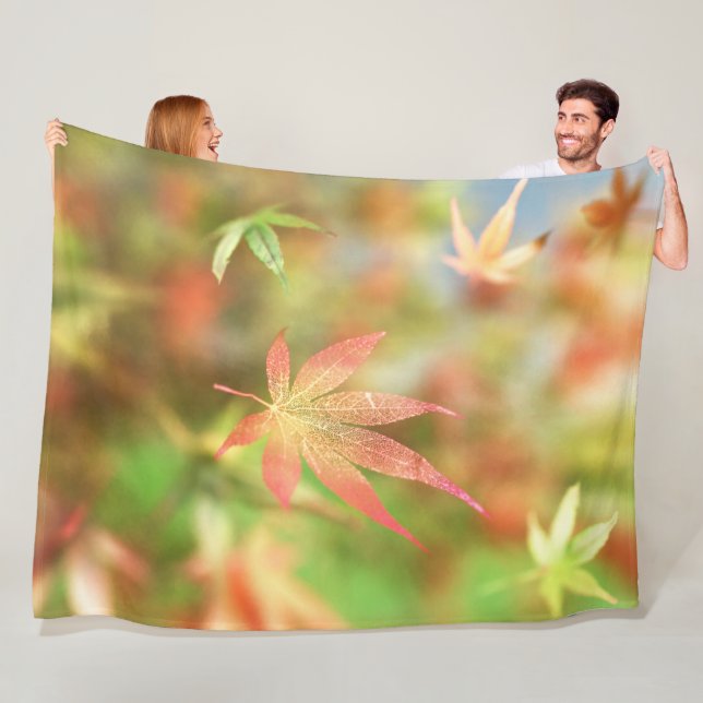 Cobertor De Velo Fall Filigree Fleece Blanket (In Situ)