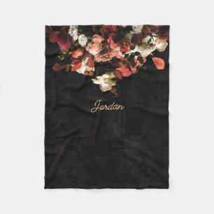 Cobertor De Velo Fall Floral Fantasy