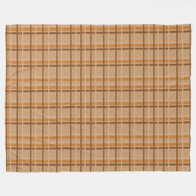 Cobertor De Velo Fall Plaid (Frente (Horizontal))