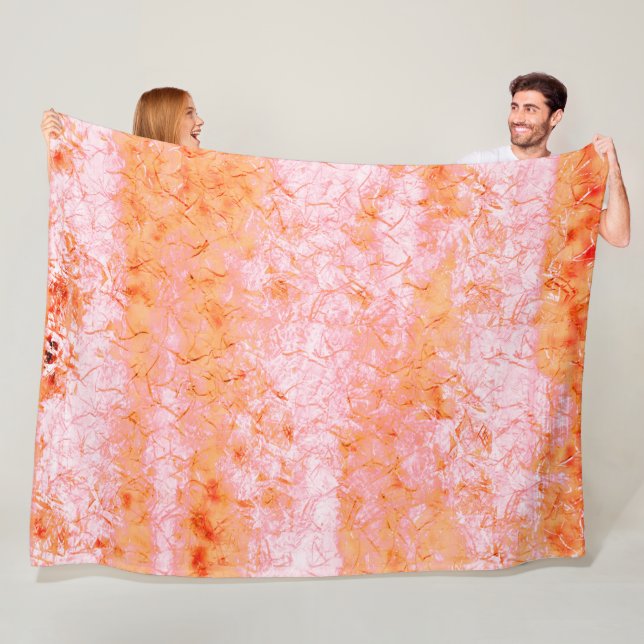 Cobertor De Velo Falso couro salmão, esbranquiçado (In Situ)