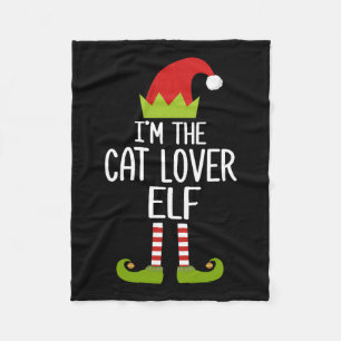 Cobertor De Velo Família Correspondendo Natal Presente Eu sou o Cat