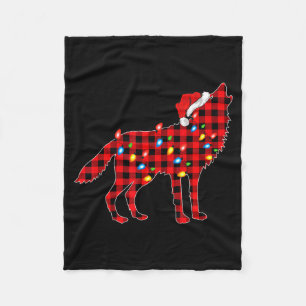 Cobertor De Velo Família de pijama de lobo Combinando Grupo Natal