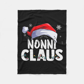 Cobertor De Velo Famílias Não Nitas Claus Xmas Correspondendo Vovó