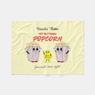 Cobertor De Velo Family Movie Theater with Hot Buttered Popcorn 