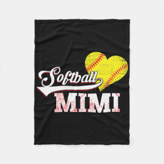 Cobertor De Velo Family Softll Player Gifts Softll Mimi 