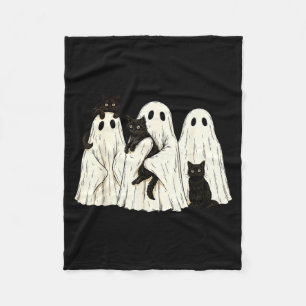 Cobertor De Velo Fantasia de Fantasma de Halloween Retrô Segurando
