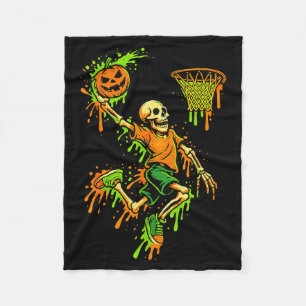 Cobertor De Velo Fantasia de Halloween de Basquete Assustador Jogad