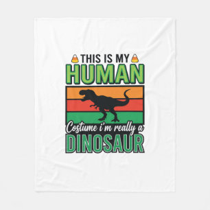 Cobertor De Velo Fantasia de Humano de Dinossauro Divertido para o