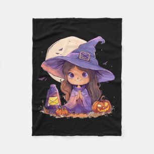 Cobertor De Velo Fantasias de Bruxa Halloween Abóbora Assustador Fe