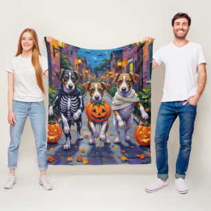 Cobertor De Velo Fantasias de Halloween para Jack Russell Trick-or-