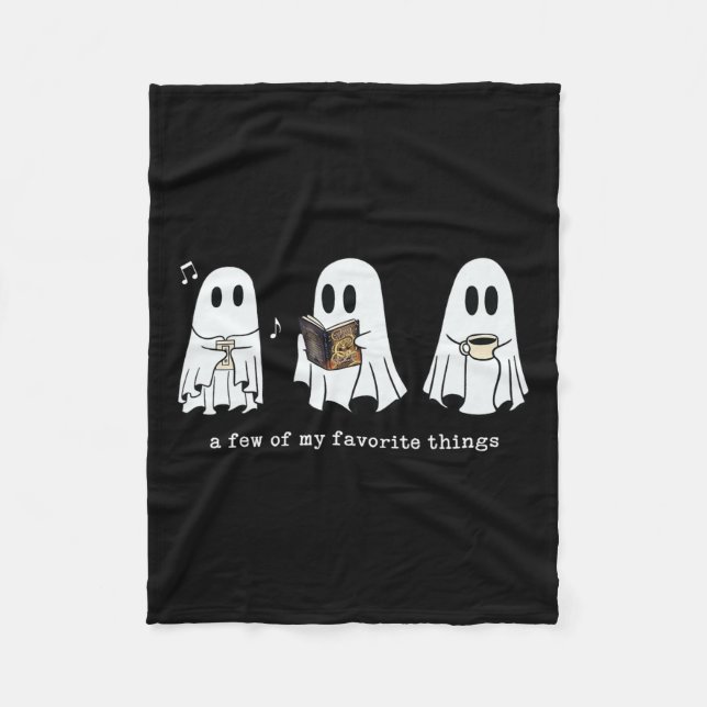 Cobertor De Velo Fantasma Algumas Das Minhas Coisas Favoritas (Frente)