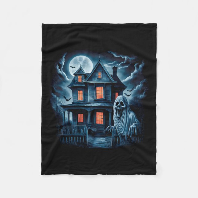 Cobertor De Velo Fantasma Fantasma Casa Fantasma Fria de Horror das (Frente)