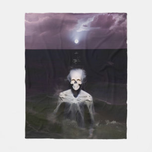 Cobertor De Velo Fantasma no Mar - Pintura a Óleo