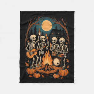 Cobertor De Velo Fantasma Vintage E Esqueleto Por Bombeiro Gothic H