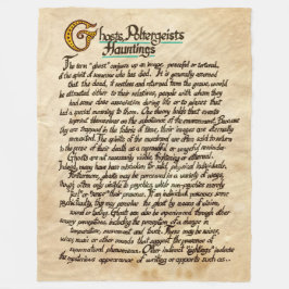 Cobertor De Velo Fantasmas, Poltergeistas, Assaltos