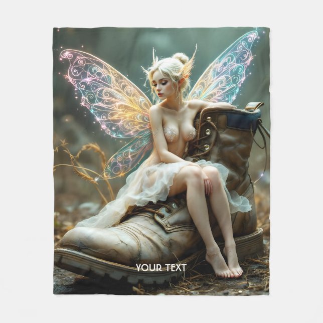 Cobertor De Velo Fantasy - Belo Grande Boot (Frente)