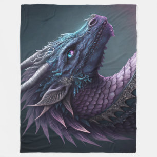 Cobertor De Velo "Fantasy Dragon"