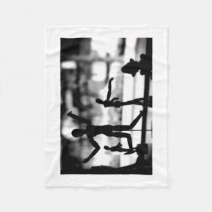 Cobertor De Velo Fantoche de madeira BW