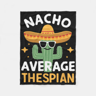 Cobertor De Velo Farto Nacho Ator Medíocre Cinco De Mayo Mexicano
