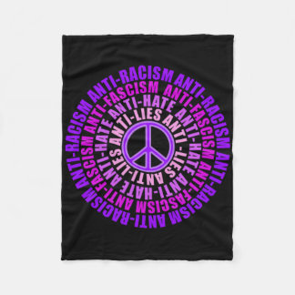 Cobertor De Velo Fascismo Anti-Racismo Mentira Ódio Resiste Votaçõe