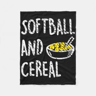Cobertor De Velo Fastpitch Softll Funny Cereal 