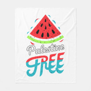 Cobertor De Velo Fatias Pacíficas Melancia Livre da Palestina - Apo