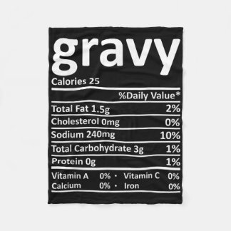 Cobertor De Velo Fatos Nutricionais da Molho Funny Dia de Ação de G