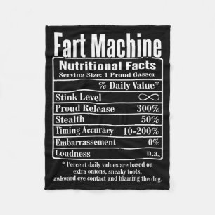Cobertor De Velo Fatos Nutricionais Máquina de Peido Piadas do Papa