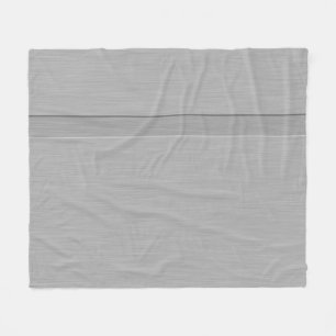 Cobertor De Velo Faux escovado metal com Groove