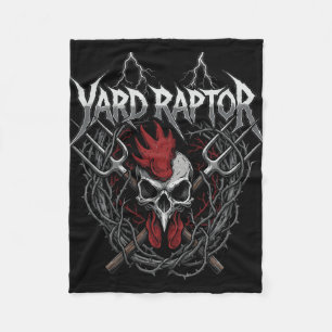 Cobertor De Velo Fazendeiro de Aves Pátio de Raptor Crânio Fazenda