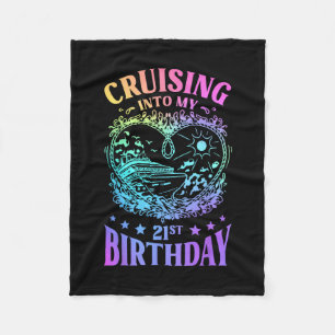 Cobertor De Velo Fazendo Cruzeiro Para o Meu 21º Aniversário Cruzei