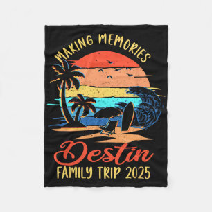 Cobertor De Velo Fazendo Memórias Viagem em Família Destin 2025 Ver