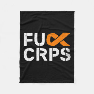 Cobertor De Velo Fck Crps Consciência Rsd Laranja Guerreiro de Fita