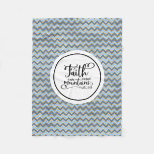 Cobertor De Velo Fé Pode Mover Montanhas