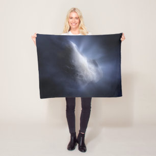 Cobertor De Velo Feche Ilustrativamente O Tempel De Cometa.