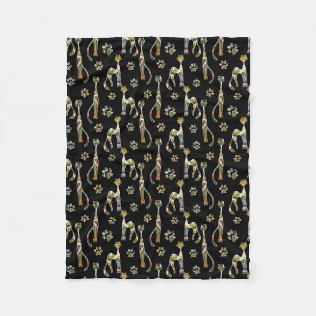 Cobertor De Velo Felinos (Frente)