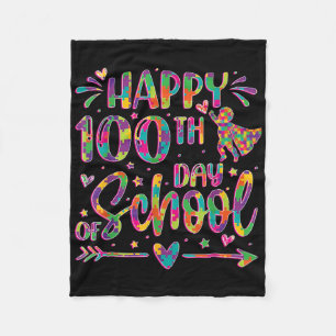 Cobertor De Velo Feliz 100º Dia De Quebra-cabeça Escolar 100 Dias M