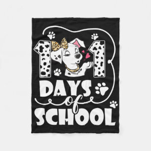 Cobertor De Velo Feliz 101 Dias de Ensino Cachorro Gelado Mais De 1