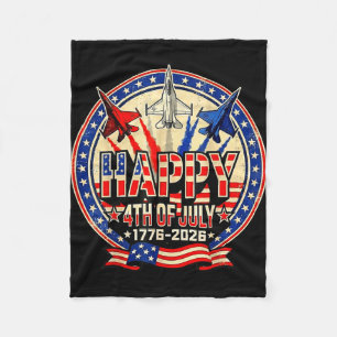 Cobertor De Velo Feliz americano 1776 2026 eua patriótico 4 de julh