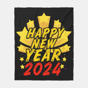 Cobertor De Velo Feliz Ano Novo 2024