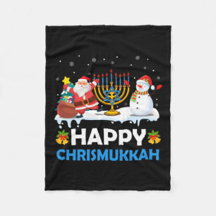 Cobertor De Velo Feliz Chrismukkah Hanukkah Divertimento Feliz Jude