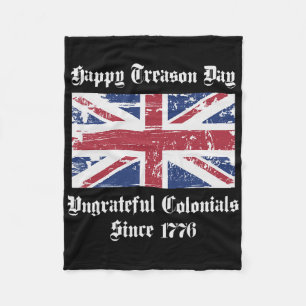 Cobertor De Velo Feliz Dia da Traição Colonial Ingrata Camisa 4º O