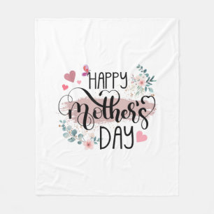 Cobertor De Velo Feliz Dia de as mães 2025 - Floral cômoda para as 
