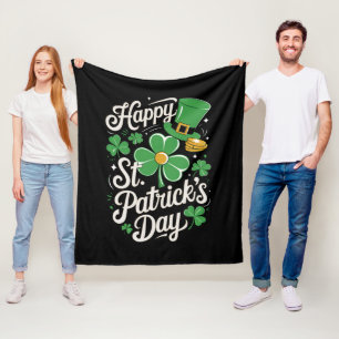 Cobertor De Velo Feliz Dia de São Patrício Patrimônio Irlandês St P