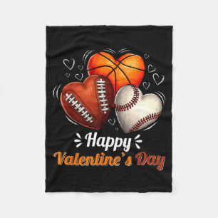 Cobertor De Velo Feliz Dia dos Namorados Basquetebol Beisebol Futeb