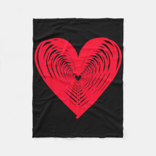 Cobertor De Velo Feliz Dia dos Namorados Coração de Amor